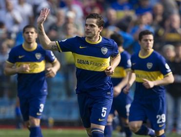 The Boca players have had plenty of goal celebrations recently